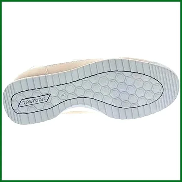 Casual Lace-Up Sneakers with Rubber Outsole and EcoOrtholite Insole